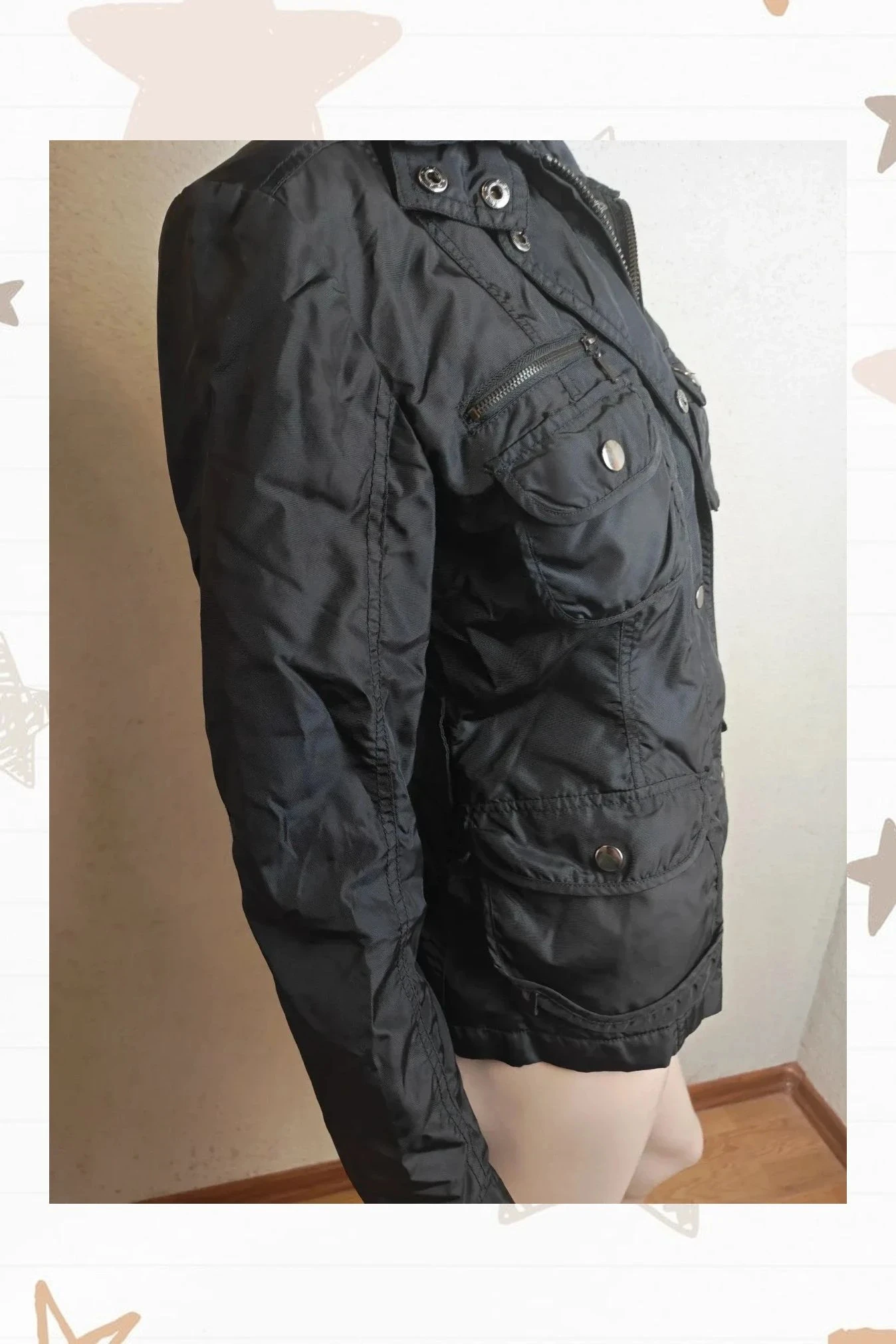 Lichte Gerry Denim-jas - M slank – photo 4
